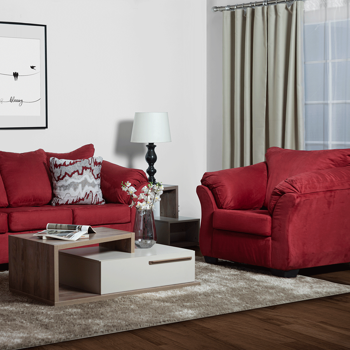 Red Sofa